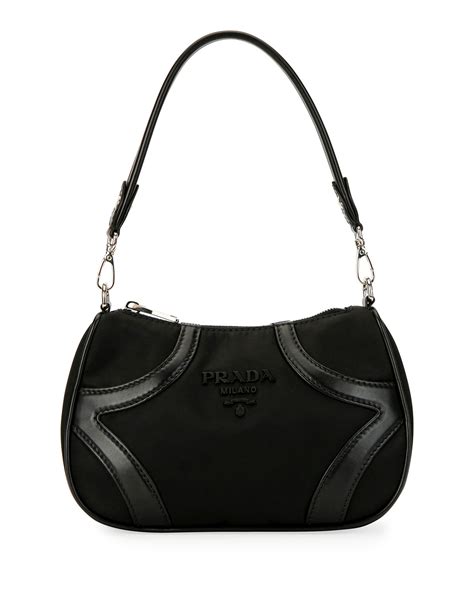 prada nylon ùchain bowler bag|prada leather bowling bag.